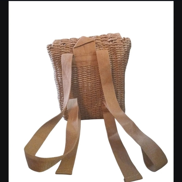 Woven Cottage-Shaped Bag - Picture 2 of 2